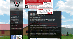 Desktop Screenshot of lesvallonsdewadleigh.com